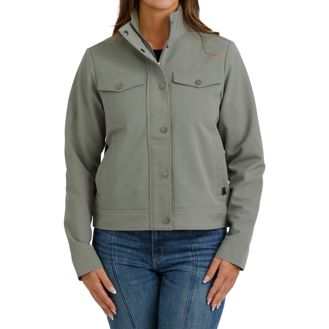 Cinch Ladies Green Chore Bonded Jacket MAJ9926001