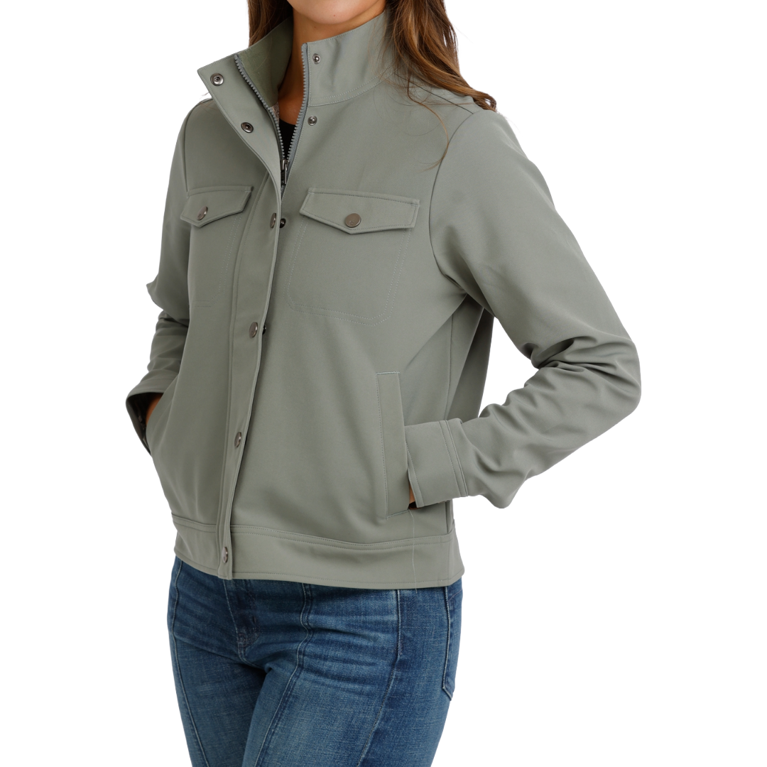 Cinch Ladies Green Chore Bonded Jacket MAJ9926001