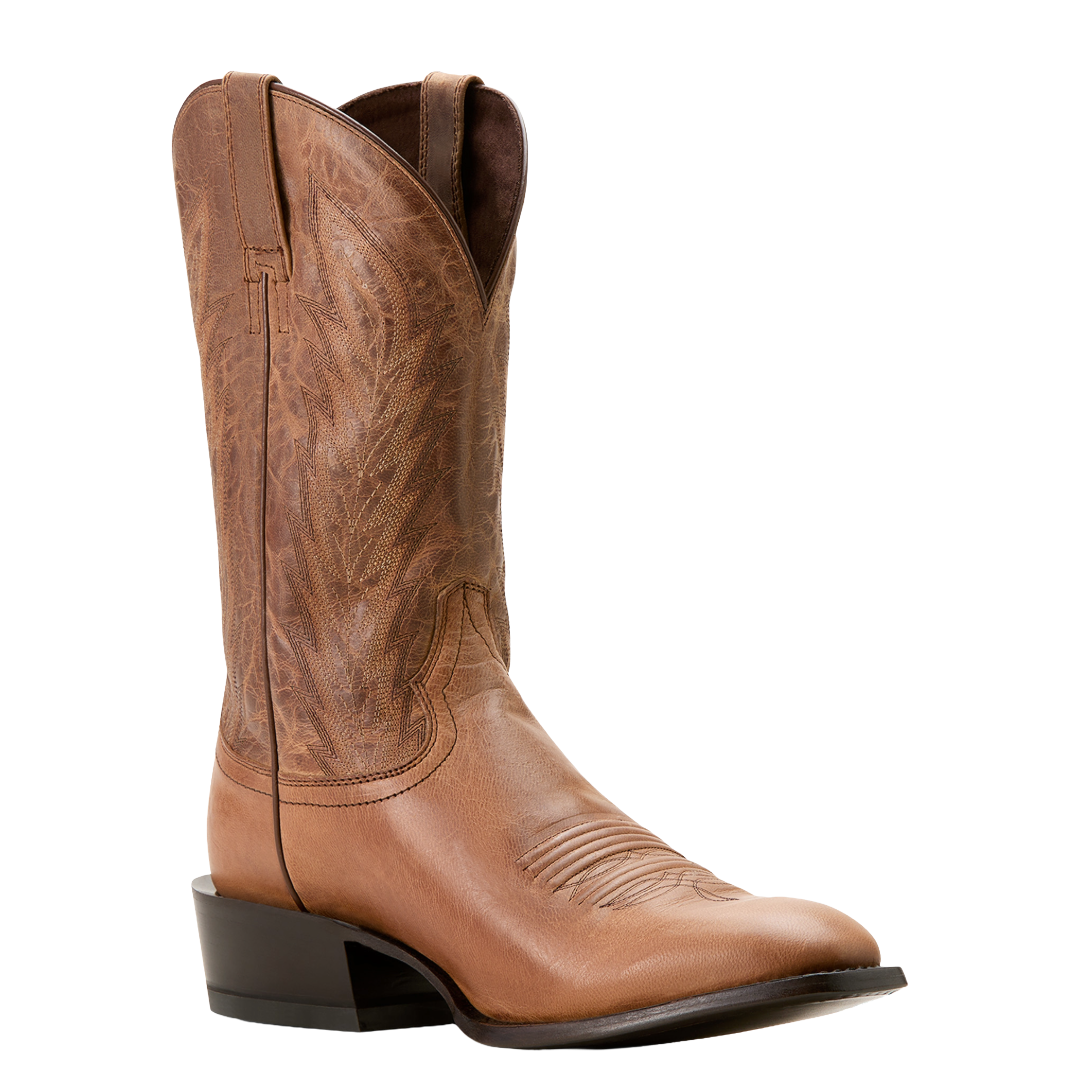 Ariat Men's Willie Bone Brown Leather Western Boot 10053583