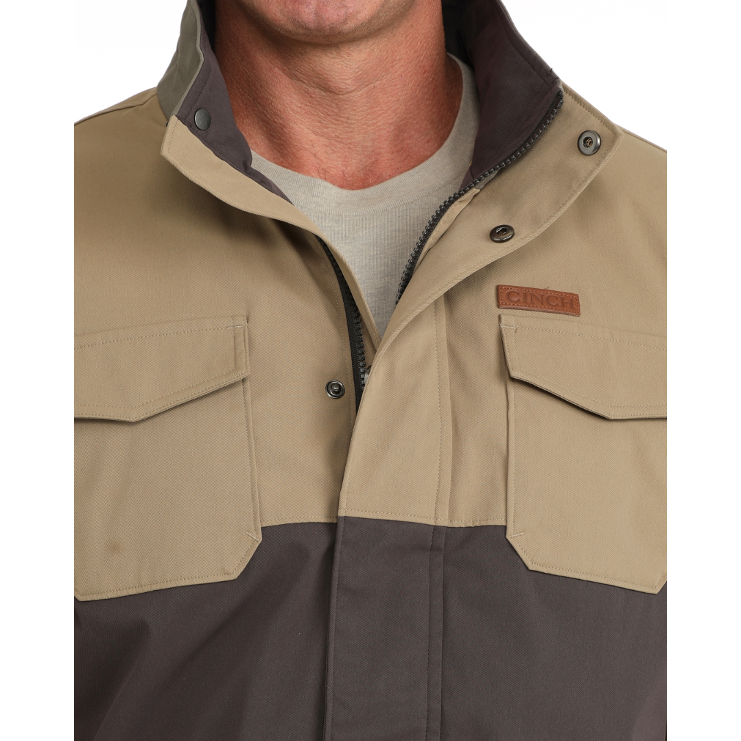 Cinch Men's Twill Multi Colorblock Chore Jacket MWJ1953001