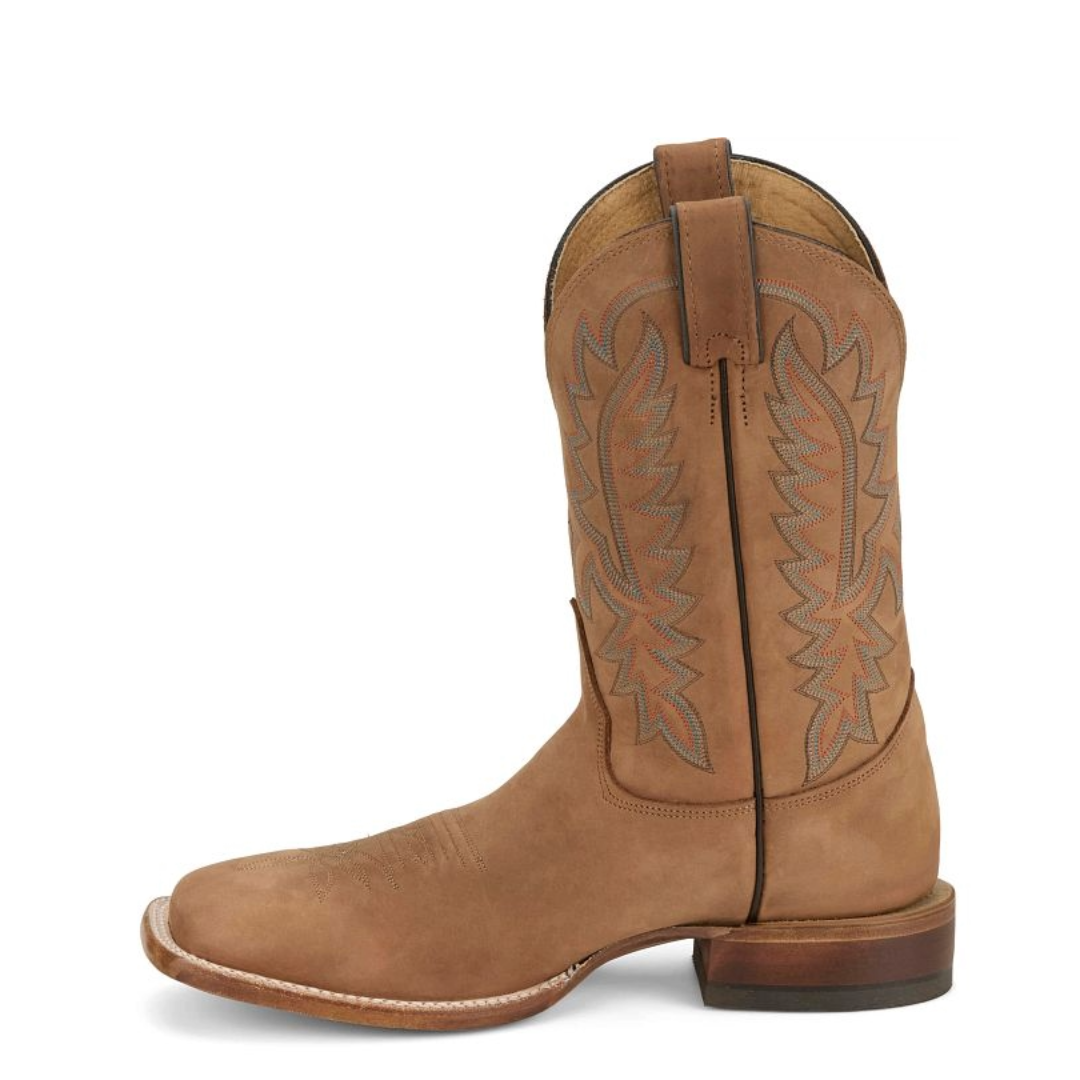 Justin Men's Rancho Butterscotch 11" Wide Square Toe Boots BR392