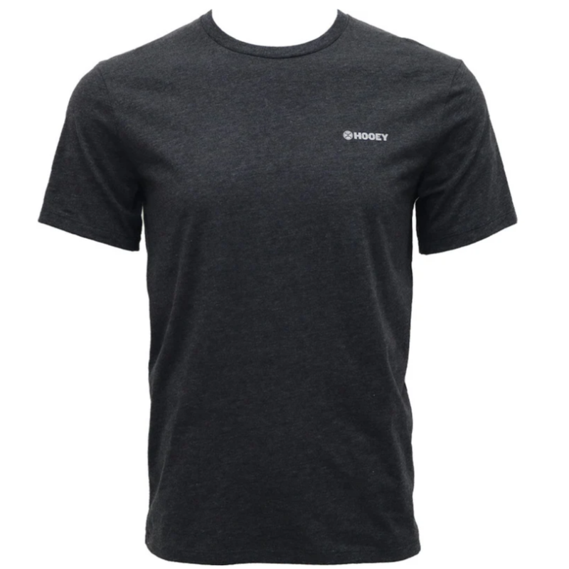 Hooey Men's "WESTERN OG" Logo Charcoal Heather T-Shirt HT1711CH