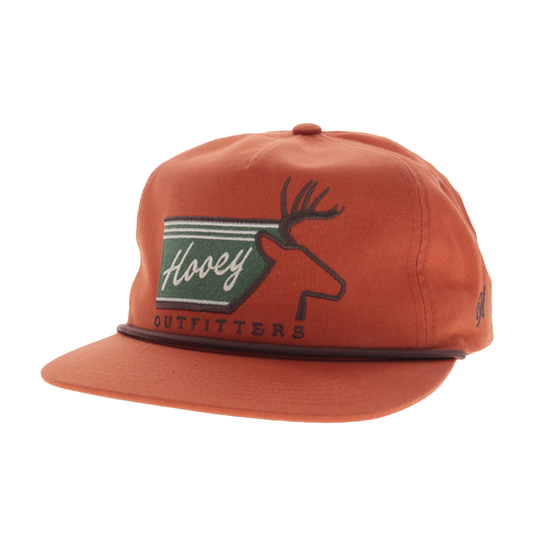 Hooey Men's Carrizo Orange Trucker Hat 6039T-OR