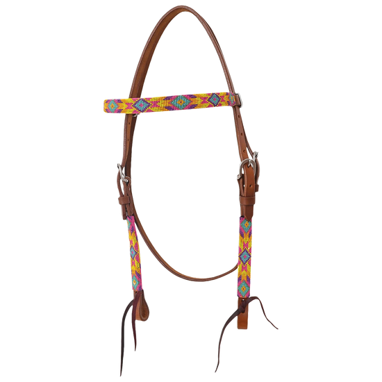 Circle Y Bubblegum Infinity Browband Headstall