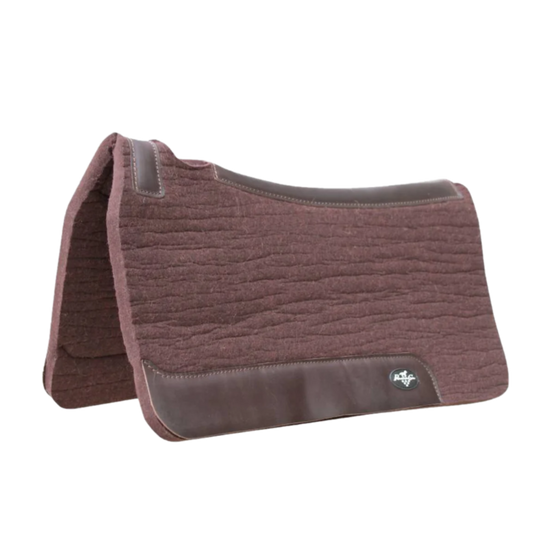 Professionals Choice Steamed Pressed Comfort Fit Wool Saddle Pad