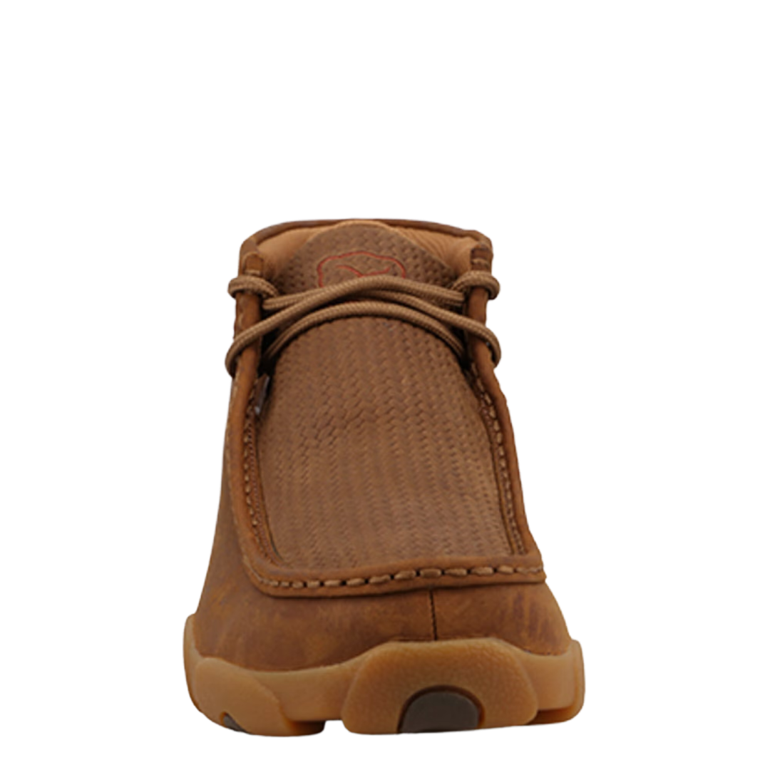 Twisted X Men's Chukka Oiled Saddle & Antique Brown Driving Moc MDM0114