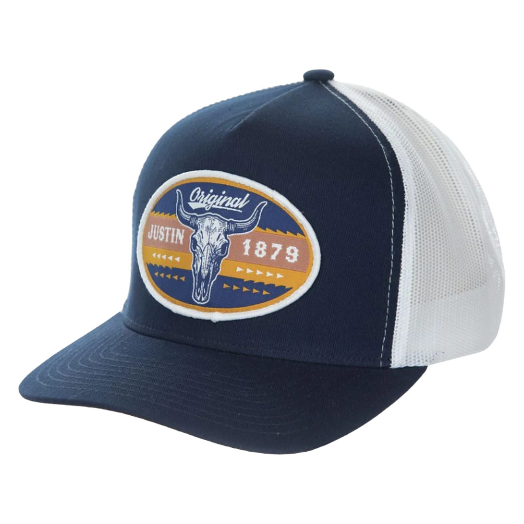 Justin Men's Western Navy Baseball Cap JUS13714-NAVY