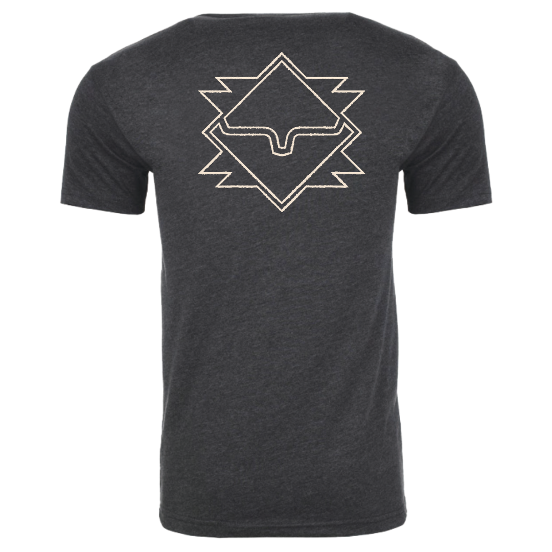Kimes Ranch Men's North Star Charcoal Grey T-Shirt MSH0000181-BK004