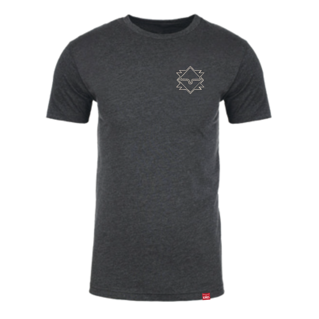 Kimes Ranch Men's North Star Charcoal Grey T-Shirt MSH0000181-BK004