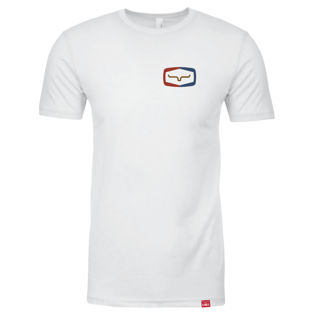 Kimes Ranch Men's Framework Solid White T-Shirt MSH0000186-WE001