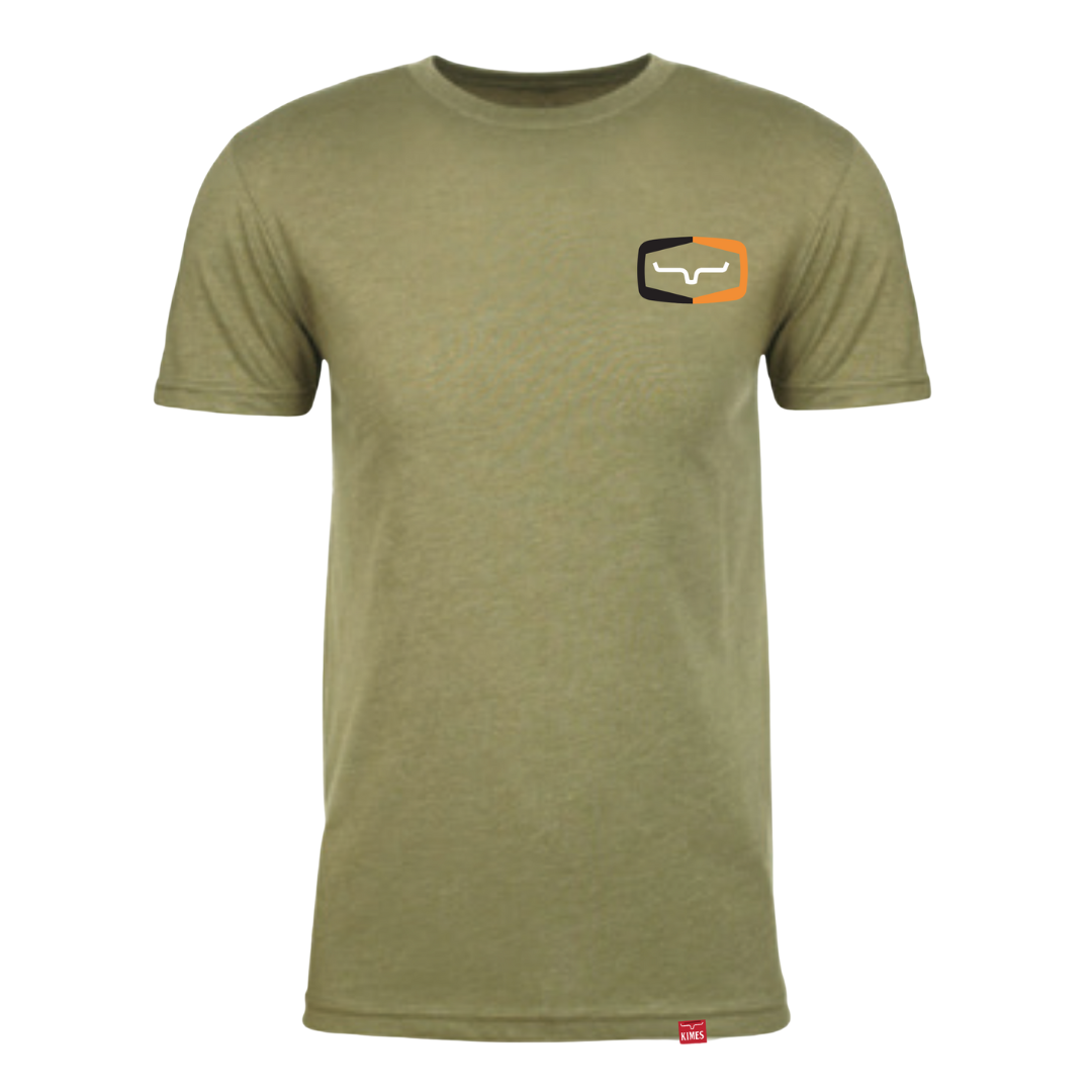 Kimes Ranch Men's Framework Light Olive T-Shirt MSH0000186-GN003