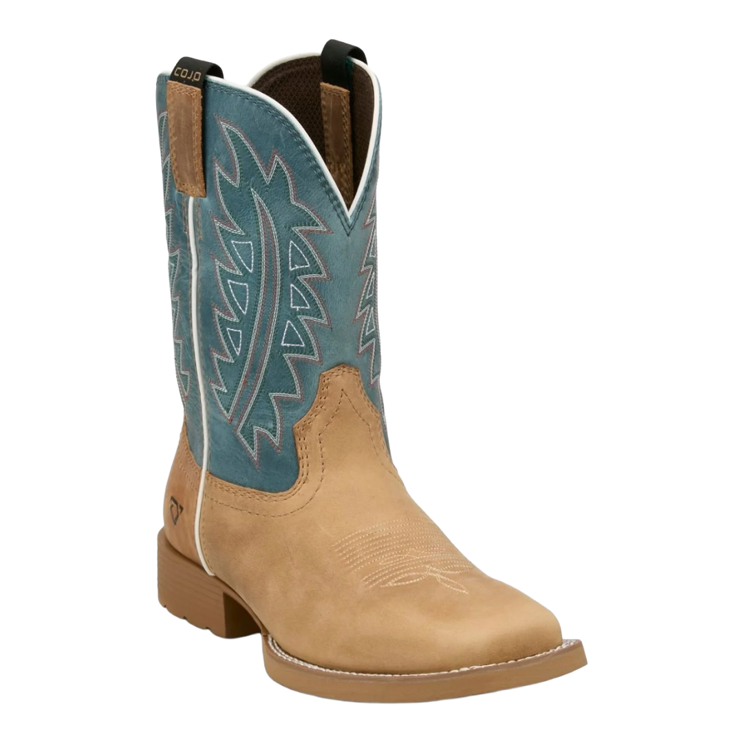 Justin Men's Honky Tonk Tan Leather Western Boot COJO140