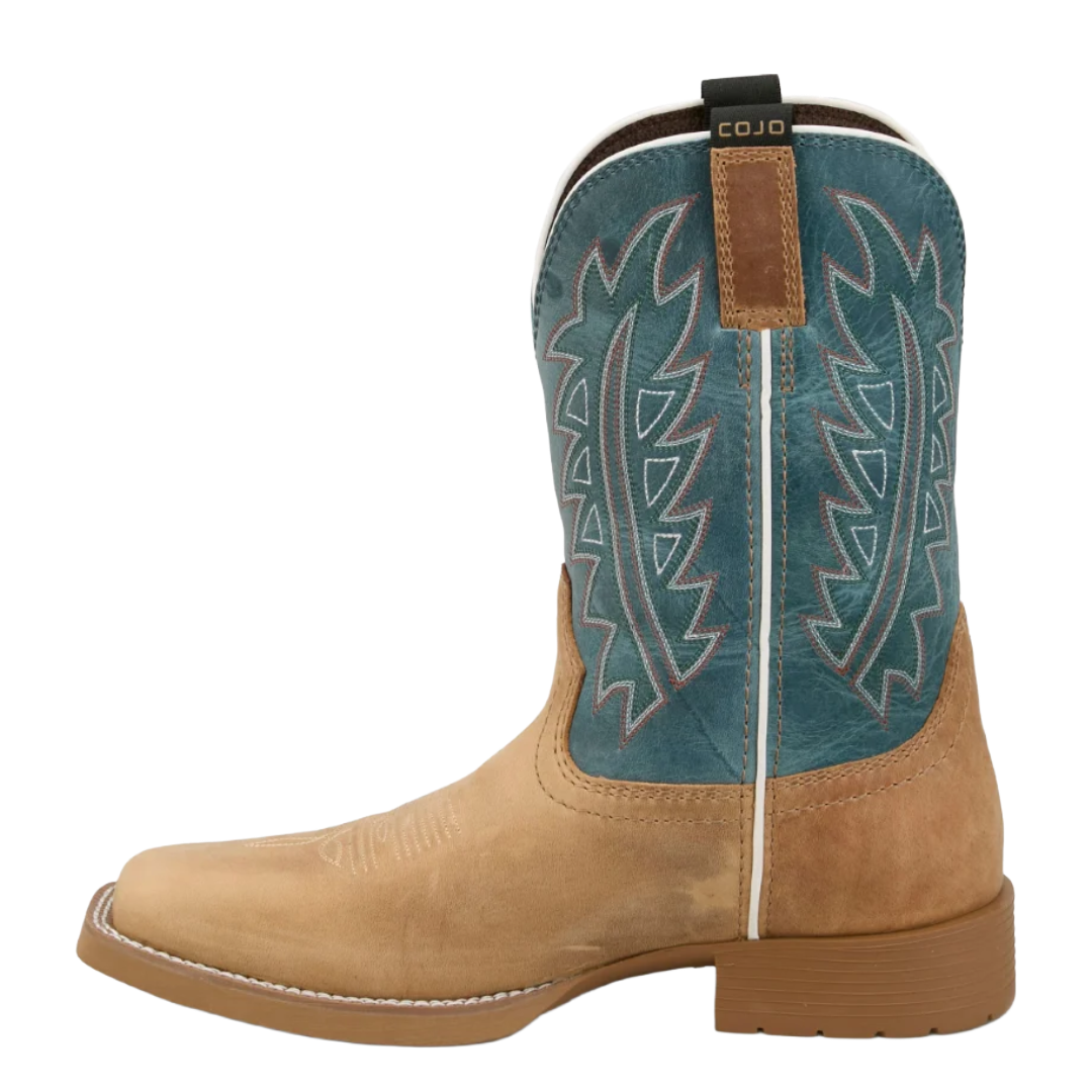 Justin Men's Honky Tonk Tan Leather Western Boot COJO140
