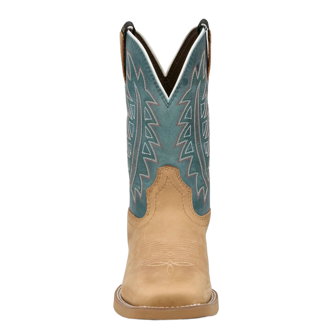 Justin Men's Honky Tonk Tan Leather Western Boot COJO140