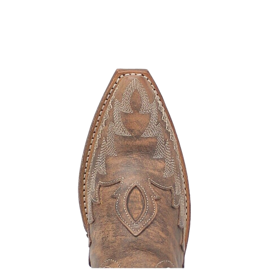 Laredo Ladies Paige Snip Toe Brown Tall Western Boots 52226