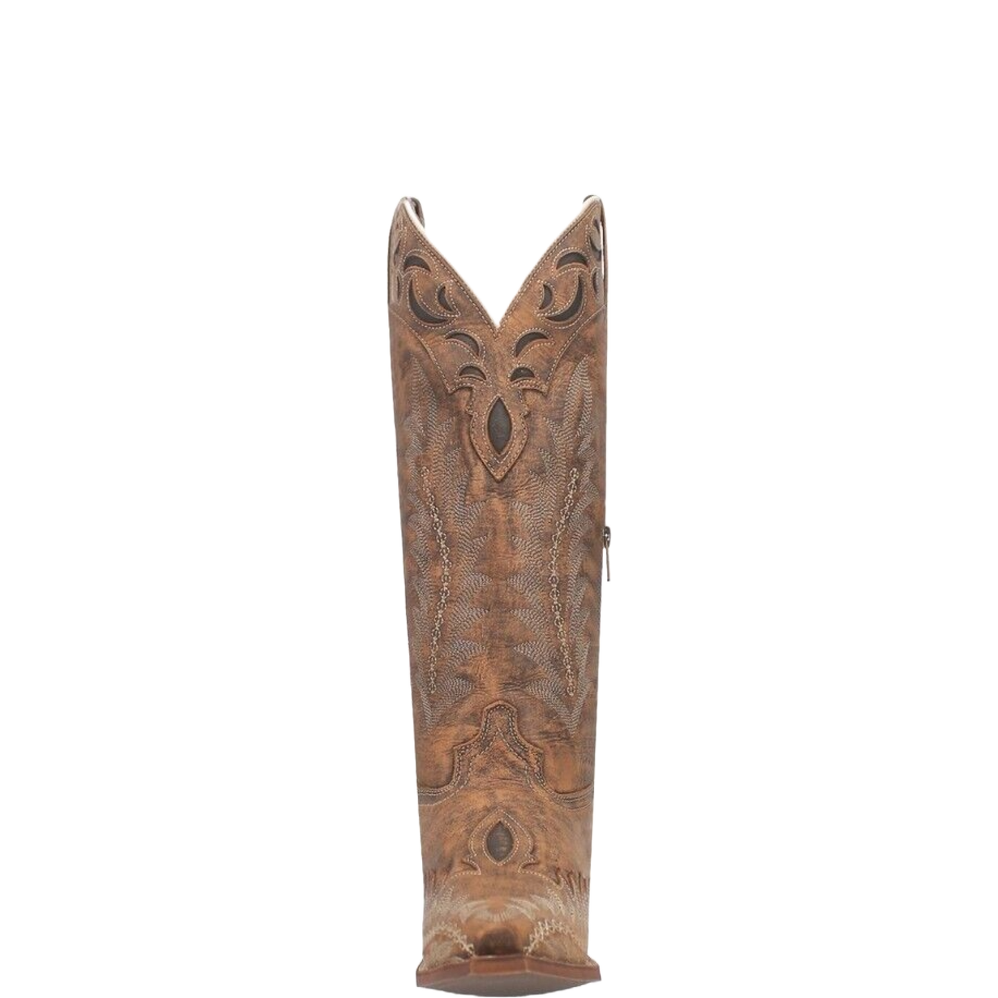 Laredo Ladies Paige Snip Toe Brown Tall Western Boots 52226