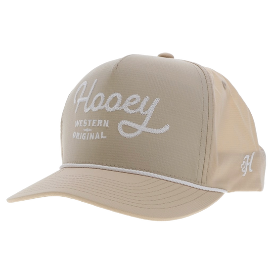 Hooey OG Graphic Light Tan & White Trucker Cap 2460T-TN