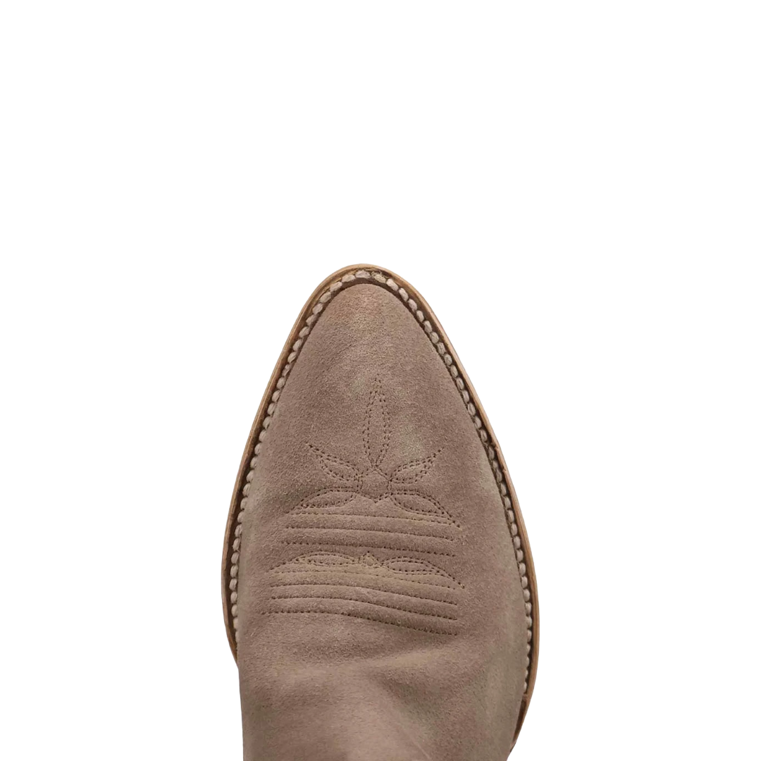 Dan Post Ladies Neon Prairie Taupe Suede Leather Boot DP7215