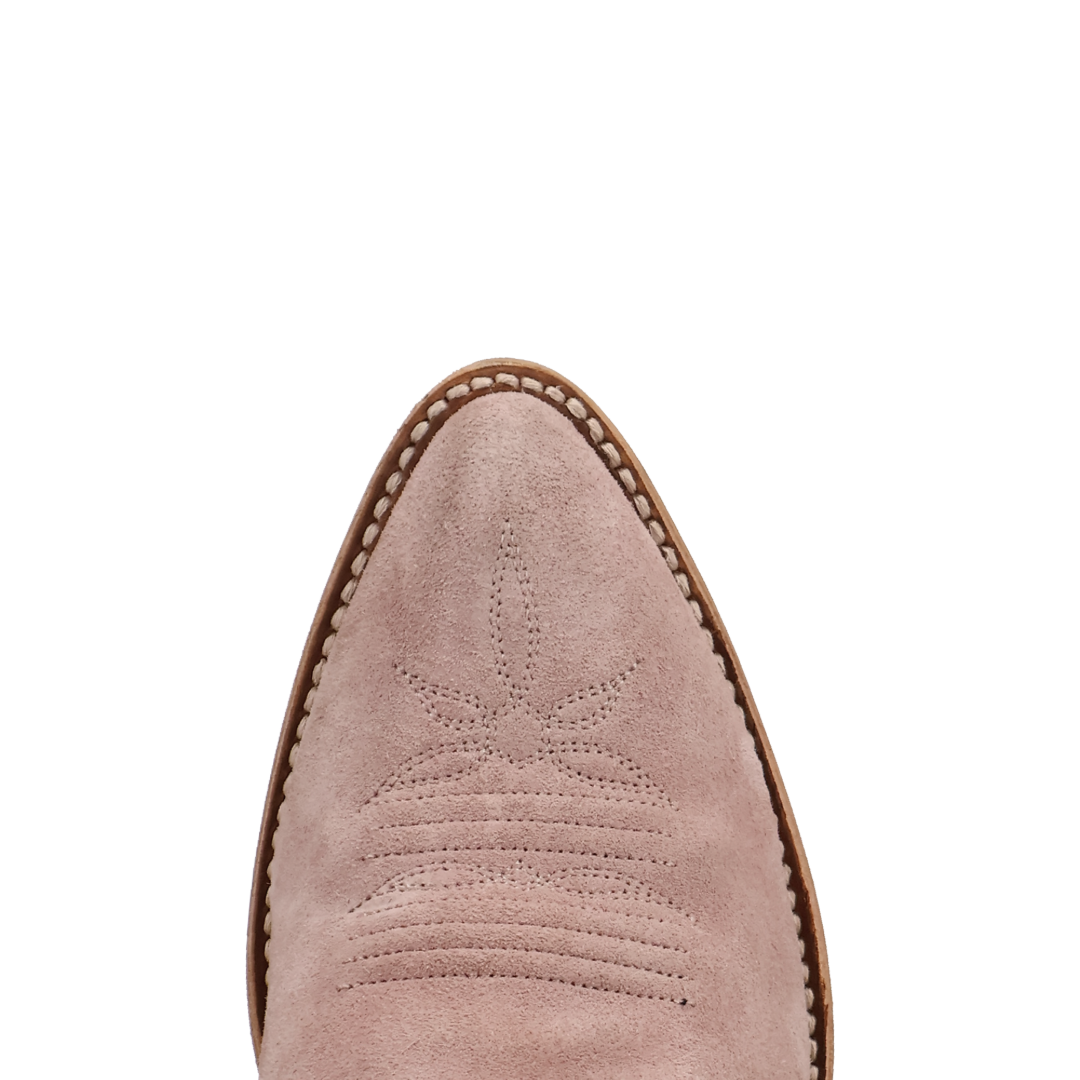 Dan Post Ladies Neon Prairie Light Pink Suede Leather Boot DP7211