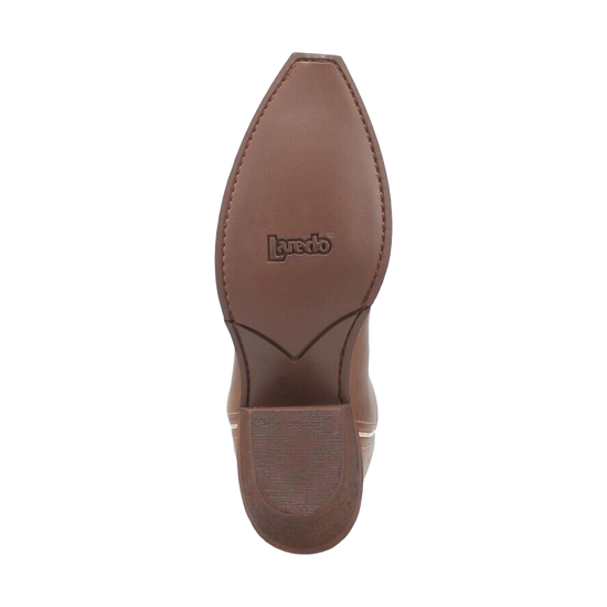 Laredo Ladies Larissa Honey Brown & Grey Snip Toe Western Boots 52216