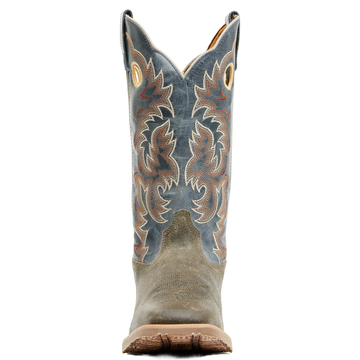 Laredo Women's Fern Grey Western Boots - 11" Shaft Square Toe With Cushioned Footbed
