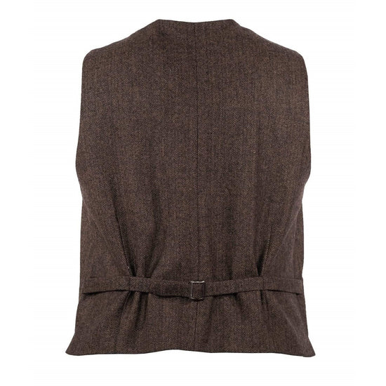 Outback Trading Company Men's Dark Brown Jessie Vest 29785-DKB