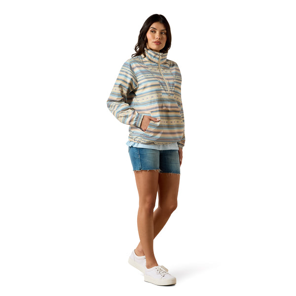 Ariat Ladies Whisper Sunset Serape Stripe Pullover Jacket 10071266