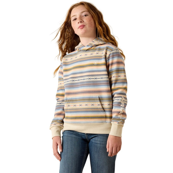 Ariat Youth Girls 2.0 Multicolor Serape Hoodie 10071275
