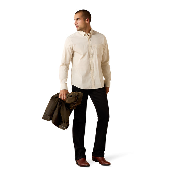 Ariat Men's Max Sandshell Geo Draw Print Modern Fit Shirt 10072729
