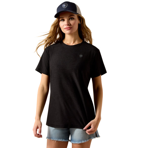 Ariat Ladies Laguna Logo Black Shirt 10071251