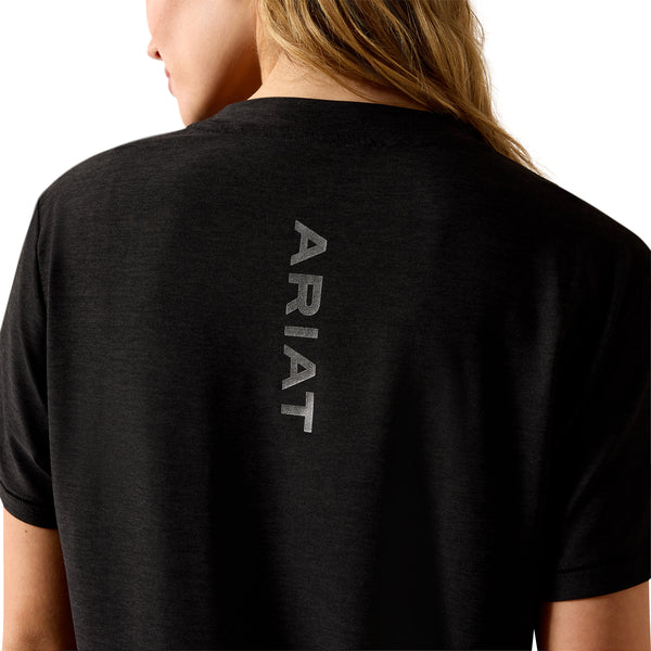 Ariat Ladies Laguna Logo Black Shirt 10071251