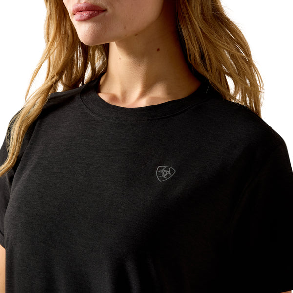 Ariat Ladies Laguna Logo Black Shirt 10071251