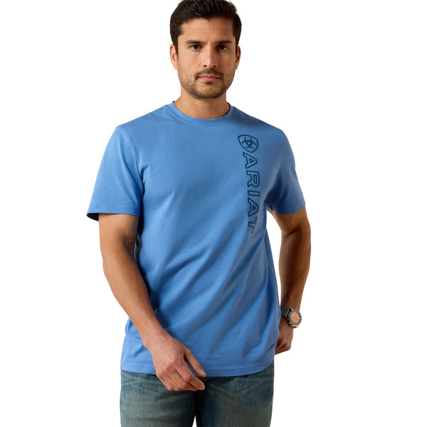 Ariat Men's Vertical Screen Printed Logo Riviera T-Shirt 10071349