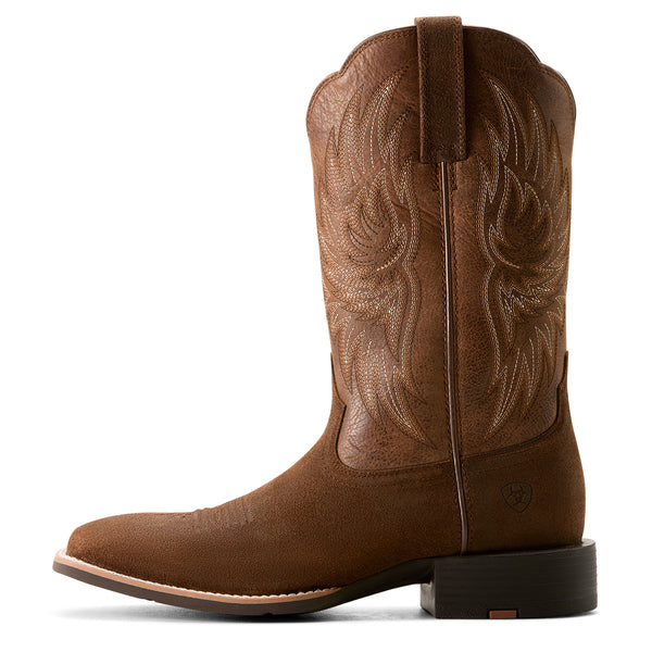 Ariat Men's Sport Rider Wide Square Toe Cowboy Boot 10053564
