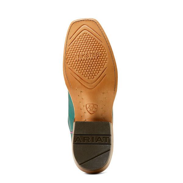 Ariat Ladies Futurity Colt Ancient Turquoise Western Boot 10051019