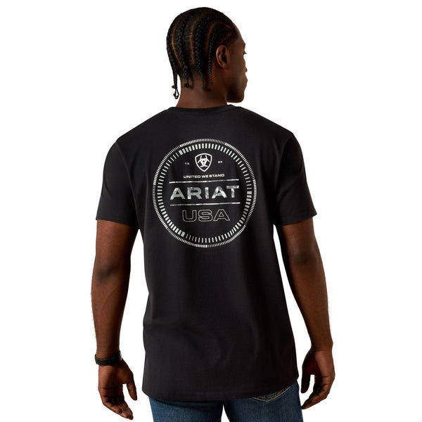 Ariat Men's Multichronos Black Classic Fit T-Shirt 10060919