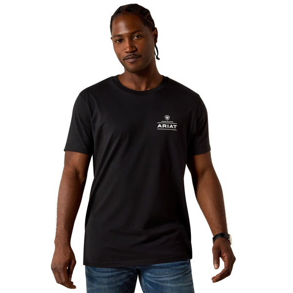 Ariat Men's Multichronos Black Classic Fit T-Shirt 10060919