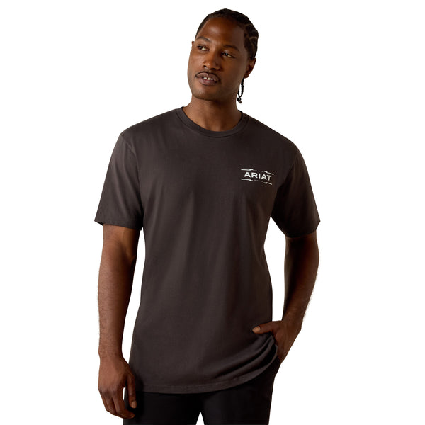Ariat Men's Diamond Canyon Vintage Black T-Shirt 10061561