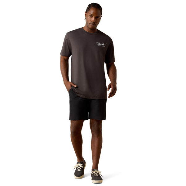 Ariat Men's Diamond Canyon Vintage Black T-Shirt 10061561