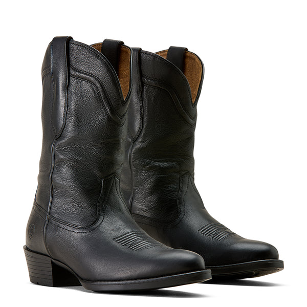 Ariat Men's Grayson Eclipse Black R Toe Western Boot 10074246