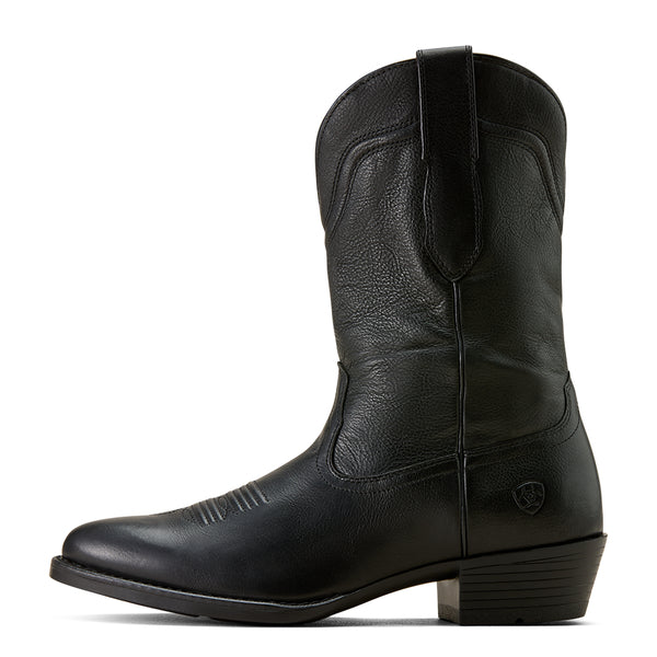 Ariat Men's Grayson Eclipse Black R Toe Western Boot 10074246