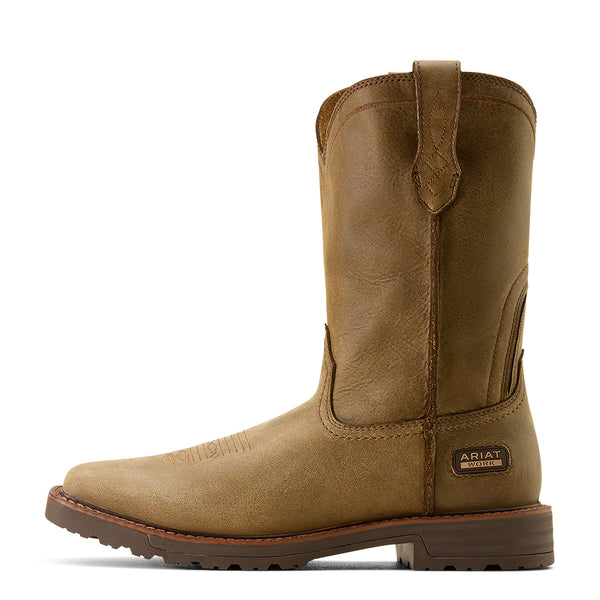 Ariat Men's Activator Brown Bomber Wide Square Toe Work Boot 10074290