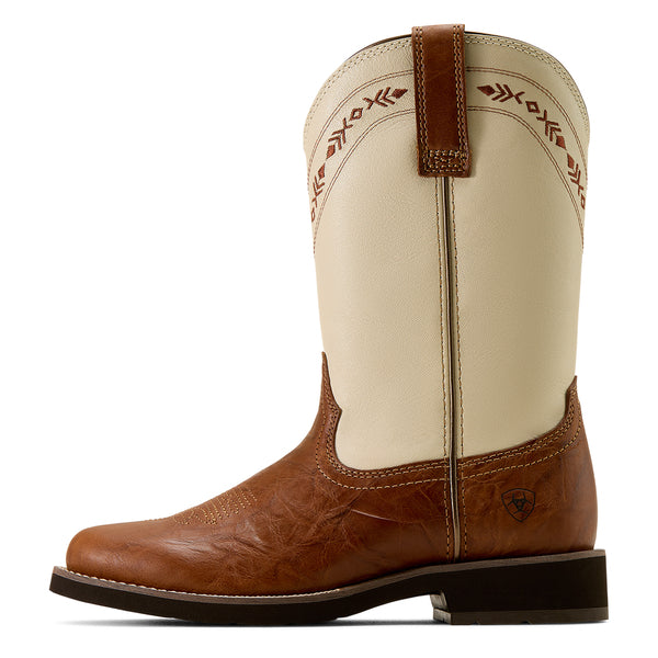 Ariat Ladies Kearny Beasty Brown Round Toe Western Boot 10074353