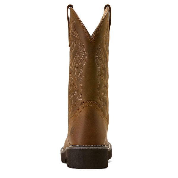 Ariat Ladies Fatbaby Dawn Distresed Brown Western Boot 10074301
