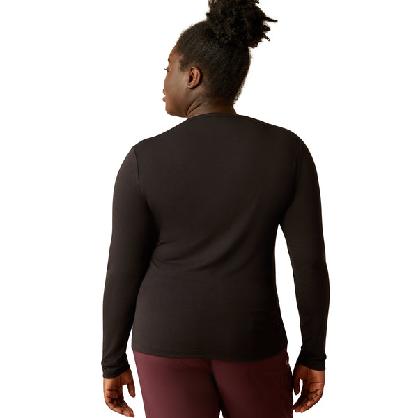 Ariat Ladies Soft Touch Underscrub Base Layer Black Top 10041872