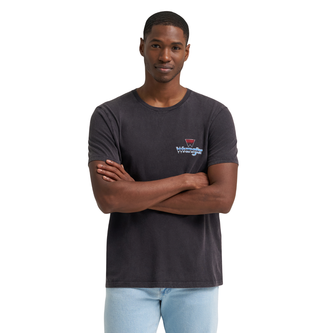 Wrangler Men's Black Beauty Logo Graphic T-Shirt 112383934