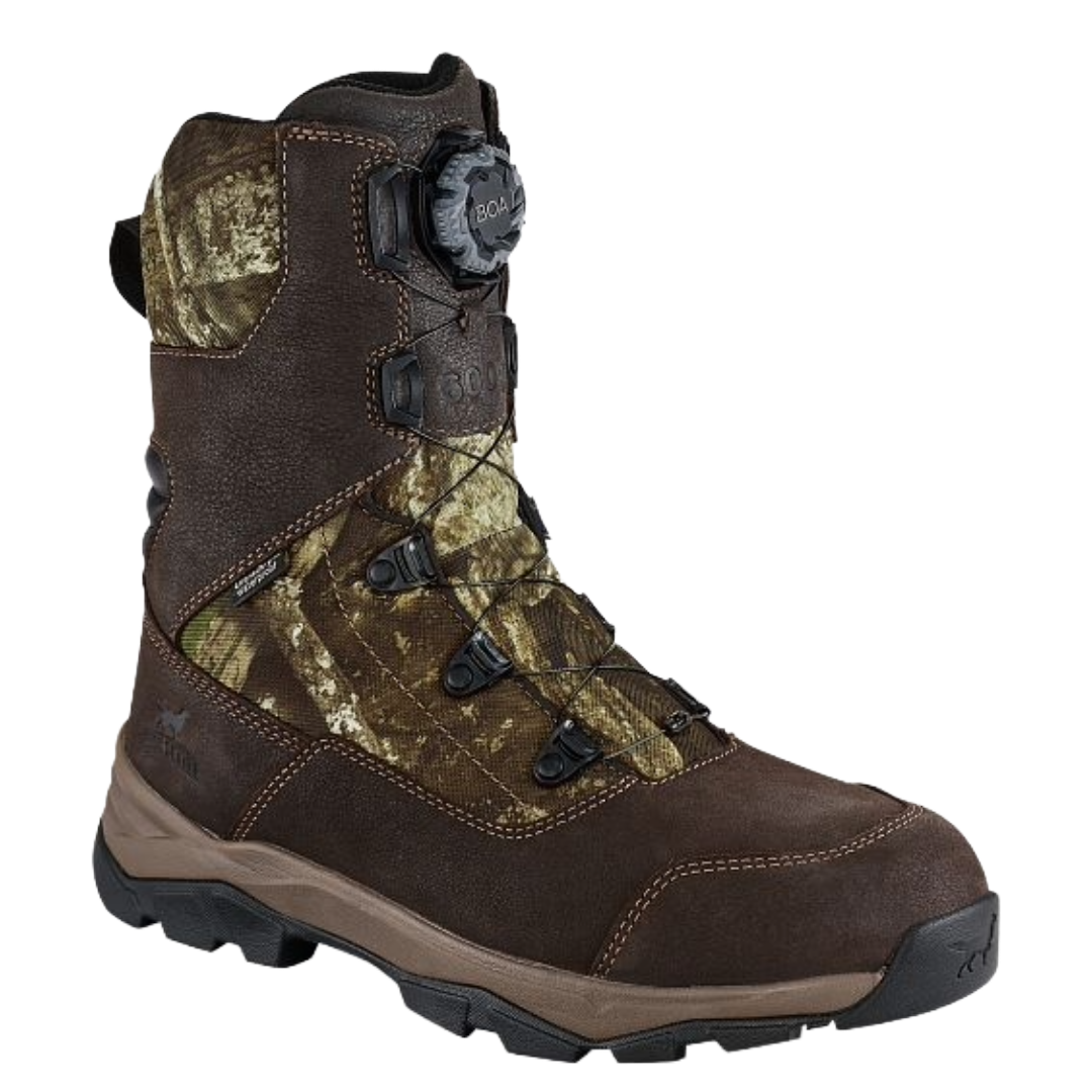 Irish Setter Mens 10" BOA Waterproof Brown Boot 03955