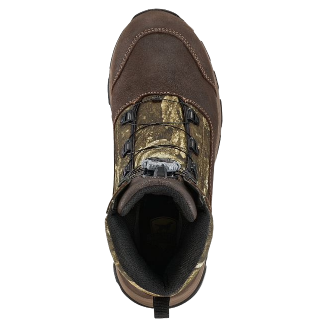 Irish Setter Mens 10" BOA Waterproof Brown Boot 03955