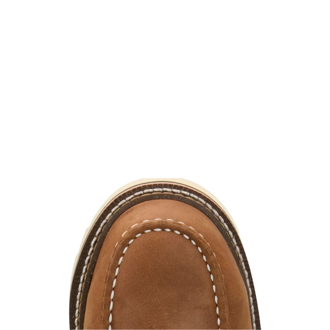 Justin Men's  Akron Homeland Brown Leather Work Boot HL263