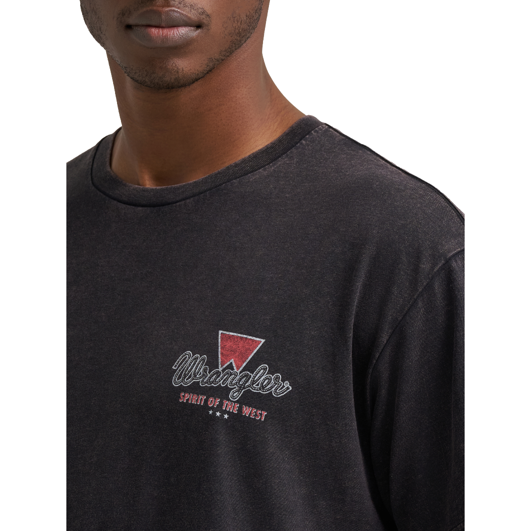 Wrangler Men's Black Beauty Vintage Fit Graphic T-Shirt 112383987